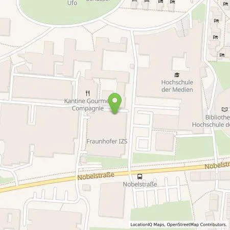 Standortübersicht der Tankstelle Fraunhofer-Gesellschaft e. V. in 70569 Stuttgart