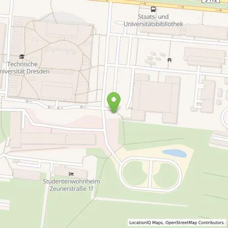 Standortübersicht der Tankstelle Fraunhofer-Gesellschaft e. V. in 01069 Dresden