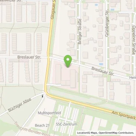 Standortübersicht der Tankstelle Fraunhofer-Gesellschaft e. V. in 76139 Karlsruhe