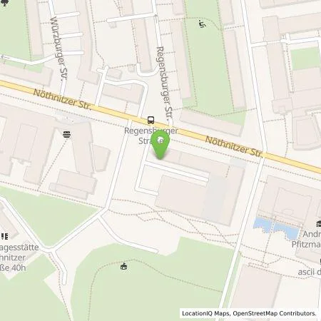 Standortübersicht der Tankstelle Fraunhofer-Gesellschaft e. V. in 01187 Dresden