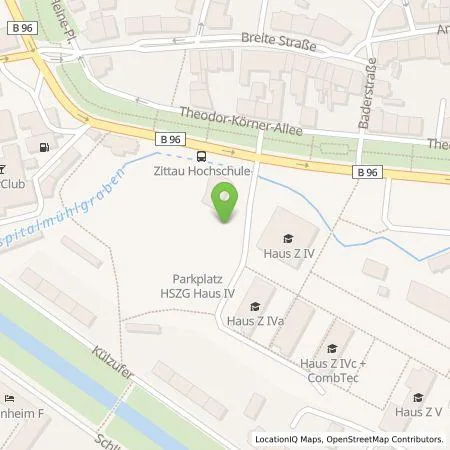 Standortübersicht der Tankstelle Fraunhofer-Gesellschaft e. V. in 02763 Zittau