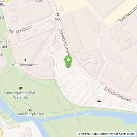 Standortübersicht der Tankstelle InAS - Infrastruktur Amberg-Sulzbach GmbH in 92224 Amberg