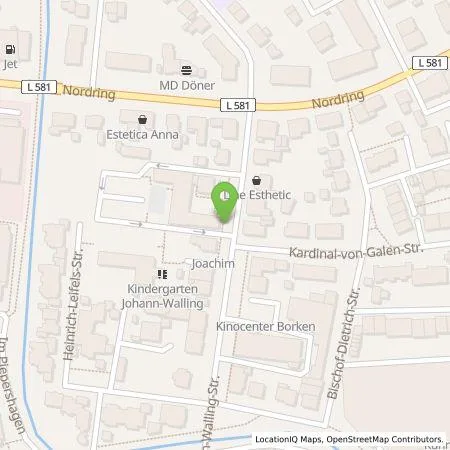 Standortübersicht der Tankstelle EMERGY Führungs- und Servicegesellschaft mbH in 46325 Borken