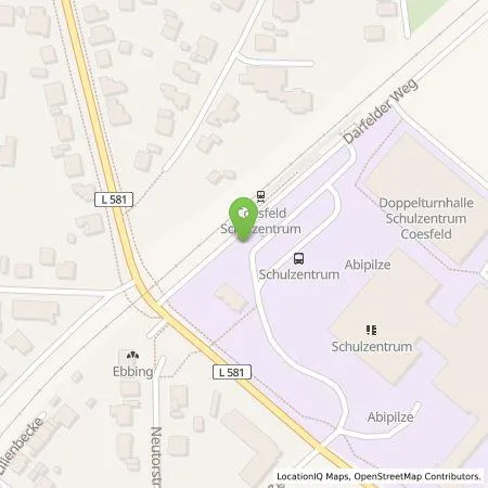 Standortübersicht der Tankstelle EMERGY Führungs- und Servicegesellschaft mbH in 48653 Coesfeld