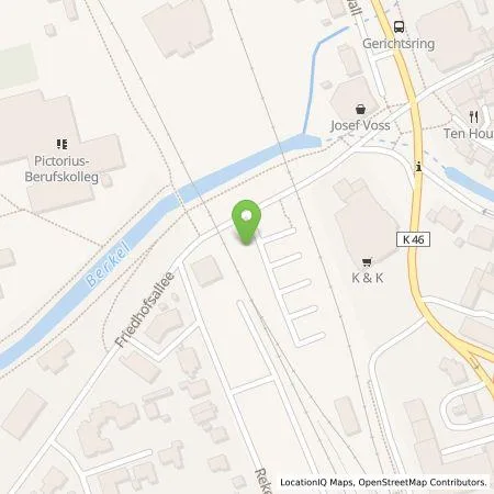 Standortübersicht der Tankstelle EMERGY Führungs- und Servicegesellschaft mbH in 48653 Coesfeld