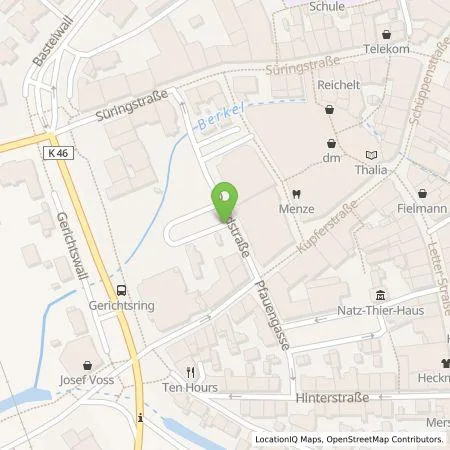 Standortübersicht der Tankstelle EMERGY Führungs- und Servicegesellschaft mbH in 48653 Coesfeld