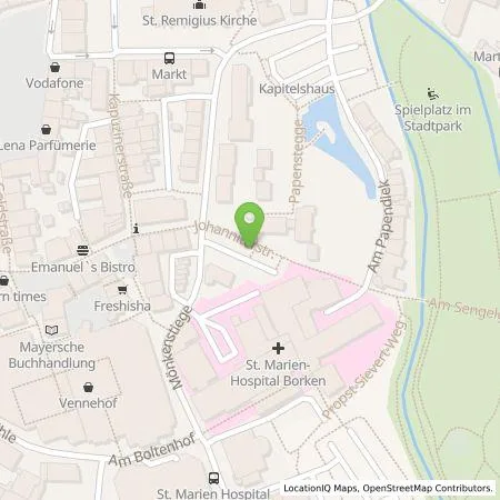 Standortübersicht der Tankstelle EMERGY Führungs- und Servicegesellschaft mbH in 46325 Borken