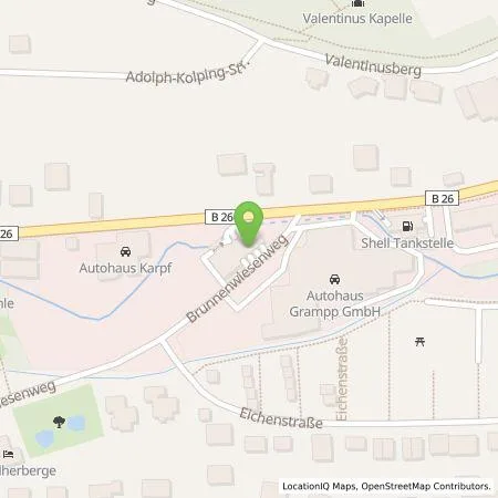 Standortübersicht der Tankstelle HomE of Mobility GmbH in 97816 Lohr