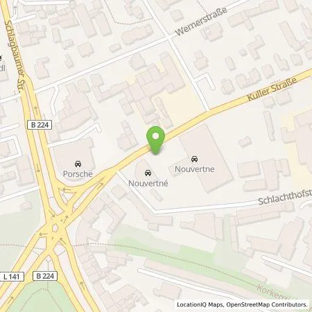 Standortübersicht der Tankstelle HomE of Mobility GmbH in 42651 Solingen