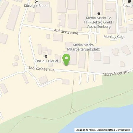 Standortübersicht der Tankstelle HomE of Mobility GmbH in 63741 Aschaffenburg