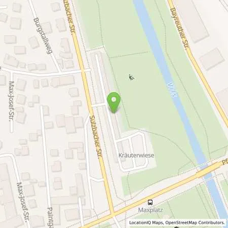 Standortübersicht der Tankstelle InAS - Infrastruktur Amberg-Sulzbach GmbH in 92224 Amberg