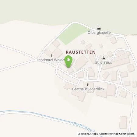 Standortübersicht der Tankstelle Claus Heinemann Elektroanlagen GmbH in 86742 Fremdingen