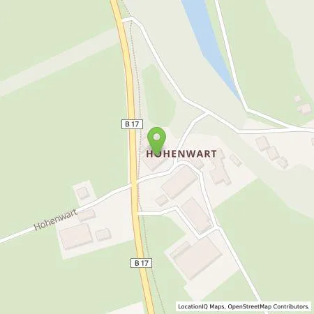 Standortübersicht der Tankstelle Claus Heinemann Elektroanlagen GmbH in 86925 Fuchstal