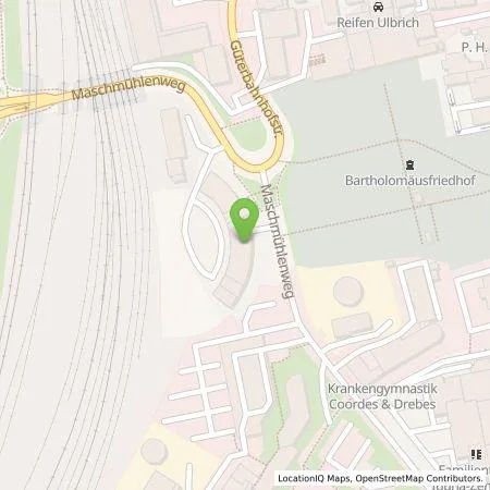 Standortübersicht der Tankstelle Claus Heinemann Elektroanlagen GmbH in 37073 Göttingen