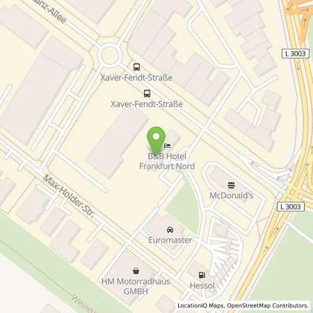 Standortübersicht der Tankstelle Claus Heinemann Elektroanlagen GmbH in 60437 Frankfurt am Main