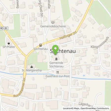 Standortübersicht der Tankstelle Claus Heinemann Elektroanlagen GmbH in 83139 Söchtenau