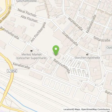 Standortübersicht der Tankstelle Claus Heinemann Elektroanlagen GmbH in 73033 Göppingen