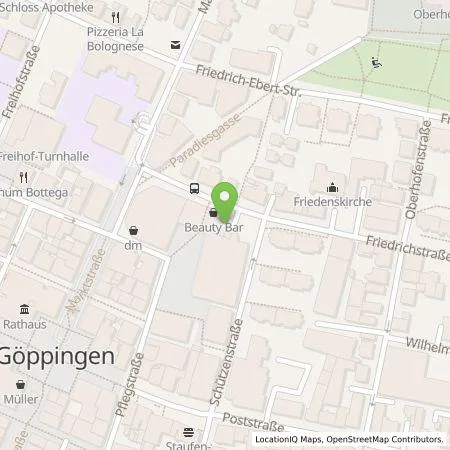 Standortübersicht der Tankstelle Claus Heinemann Elektroanlagen GmbH in 73033 Göppingen