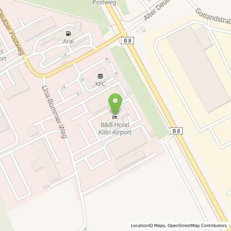 Standortübersicht der Tankstelle Claus Heinemann Elektroanlagen GmbH in 51149 Köln-Gremberghoven