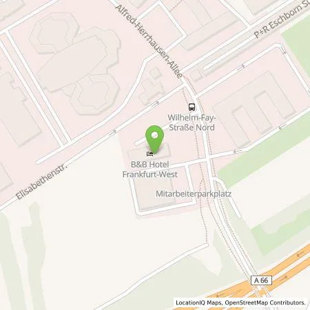 Standortübersicht der Tankstelle Claus Heinemann Elektroanlagen GmbH in 65936 Frankfurt am Main