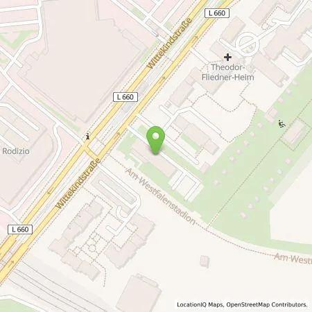 Standortübersicht der Tankstelle Claus Heinemann Elektroanlagen GmbH in 44139 Dortmund