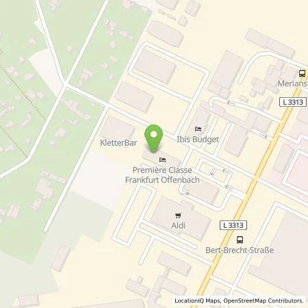 Standortübersicht der Tankstelle Claus Heinemann Elektroanlagen GmbH in 63069 Offenbach