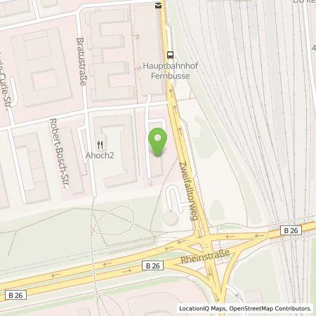 Standortübersicht der Tankstelle Claus Heinemann Elektroanlagen GmbH in 64293 Darmstadt