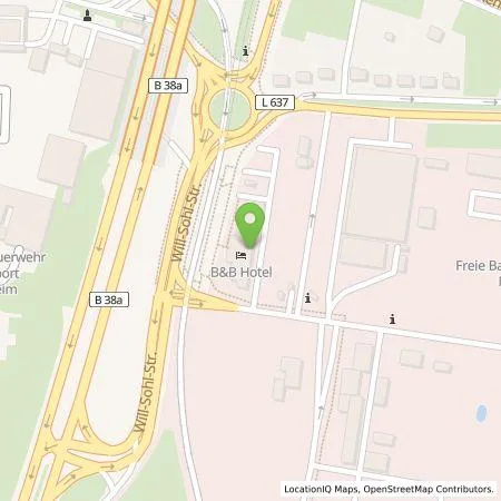 Standortübersicht der Tankstelle Claus Heinemann Elektroanlagen GmbH in 68163 Mannheim