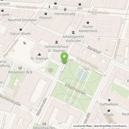 Standortübersicht der Tankstelle Claus Heinemann Elektroanlagen GmbH in 76133 Karlsruhe