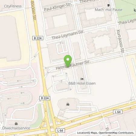 Standortübersicht der Tankstelle Claus Heinemann Elektroanlagen GmbH in 45127 Essen