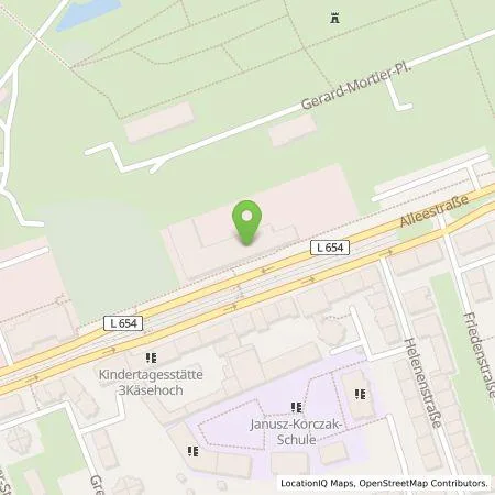 Standortübersicht der Tankstelle Claus Heinemann Elektroanlagen GmbH in 44793 Bochum