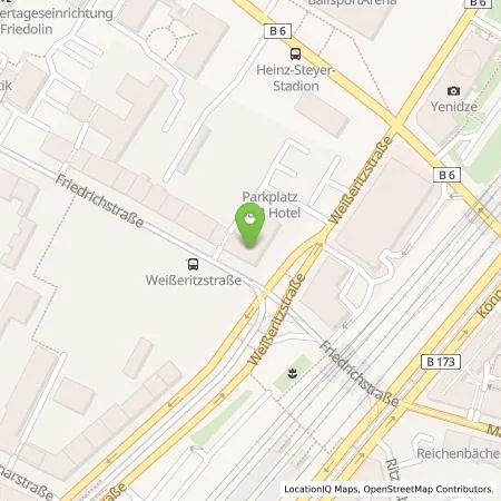 Standortübersicht der Tankstelle Claus Heinemann Elektroanlagen GmbH in 01067 Dresden