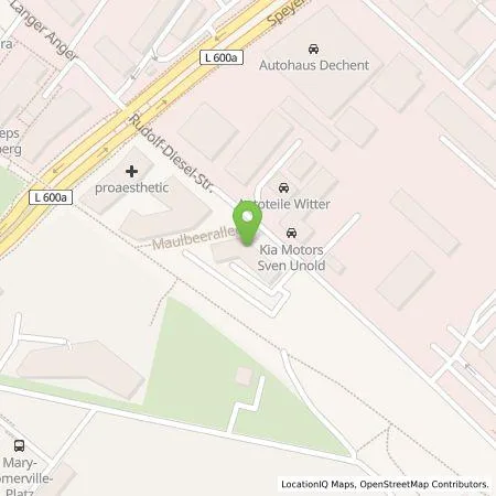 Standortübersicht der Tankstelle Claus Heinemann Elektroanlagen GmbH in 69155 Heidelberg