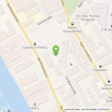 Standortübersicht der Tankstelle Claus Heinemann Elektroanlagen GmbH in 27568 Bremerhaven