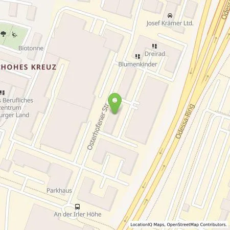 Standortübersicht der Tankstelle TotalEnergies Charging Solutions Deutschland GmbH in 93055 Regensburg