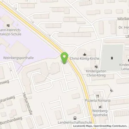 Standortübersicht der Tankstelle Stadtwerke Ansbach GmbH in 91522 Ansbach