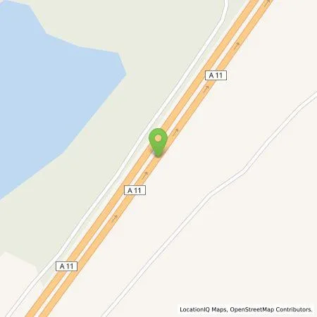 Standortübersicht der Tankstelle Circle K Deutschland GmbH in 16244 Schorfheide-Buckowsee