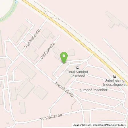 Standortübersicht der Tankstelle Circle K Deutschland GmbH in 93098 Barbing