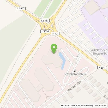 Standortübersicht der Tankstelle TotalEnergies Charging Solutions Deutschland GmbH in 65824 Schwalbach