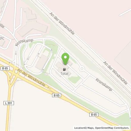 Standortübersicht der Tankstelle Circle K Deutschland GmbH in 30890 Barsinghausen