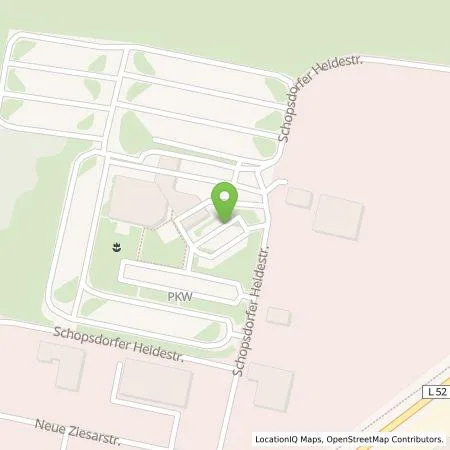 Standortübersicht der Tankstelle Circle K Deutschland GmbH in 39291 Genthin/ (Schopsdorf)