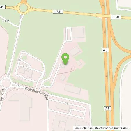 Standortübersicht der Tankstelle Circle K Deutschland GmbH in 69493 Hirschberg an der Bergstraße