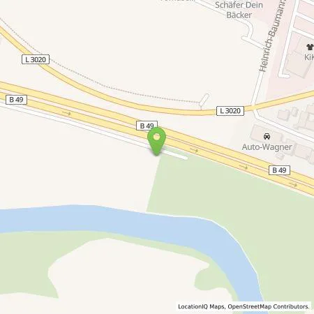 Standortübersicht der Tankstelle Circle K Deutschland GmbH in 35606 Solms