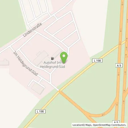 Standortübersicht der Tankstelle Circle K Deutschland GmbH in 06724 Osterfeld