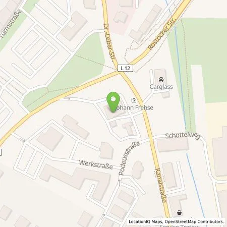 Standortübersicht der Tankstelle Circle K Deutschland GmbH in 23966 Wismar