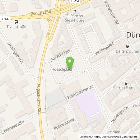 Standortübersicht der Tankstelle Stadtwerke Düren GmbH in 52351 Düren