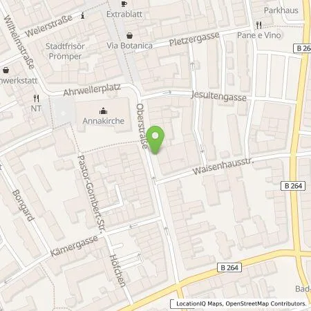 Standortübersicht der Tankstelle Stadtwerke Düren GmbH in 52349 Düren