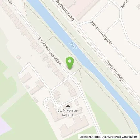 Standortübersicht der Tankstelle Stadtwerke Düren GmbH in 52355 Düren