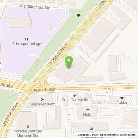 Standortübersicht der Tankstelle TotalEnergies Marketing Deutschland GmbH in 81477 München