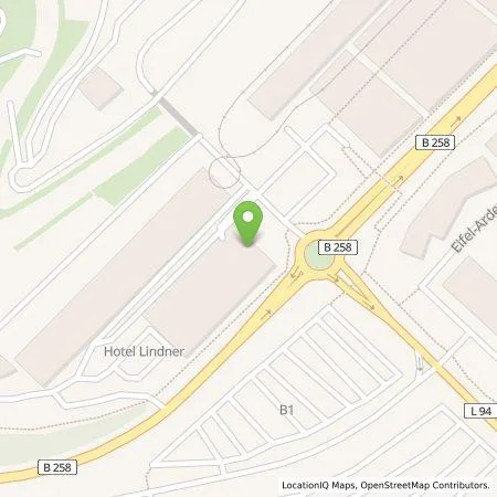 Standortübersicht der Tankstelle TotalEnergies Marketing Deutschland GmbH in 53520 Nürburg